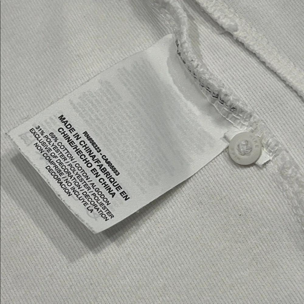 Nike White Hoodie with Black Accents